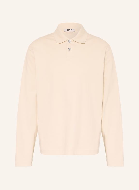 COS Jersey-Poloshirt CREME