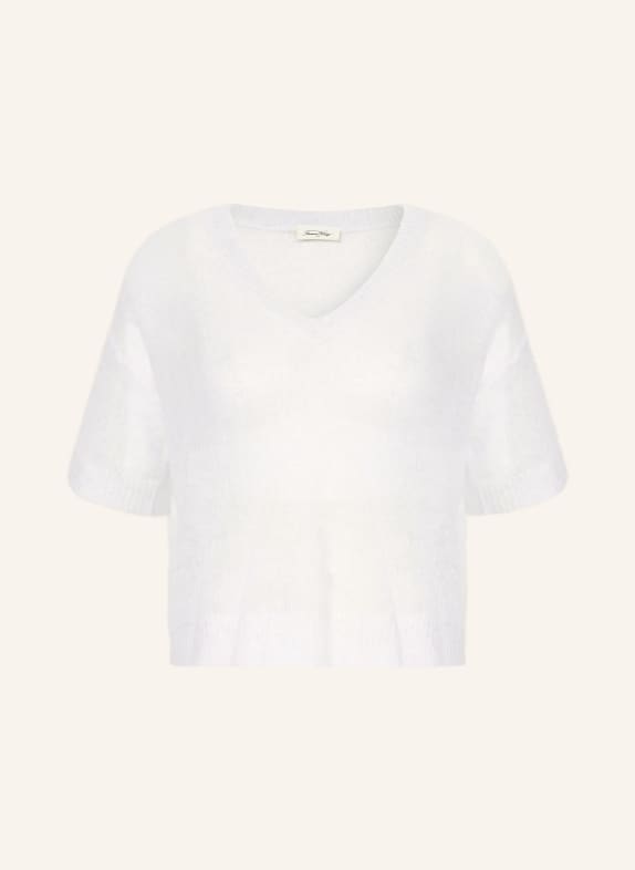 American Vintage Strickshirt BODYROW WEISS