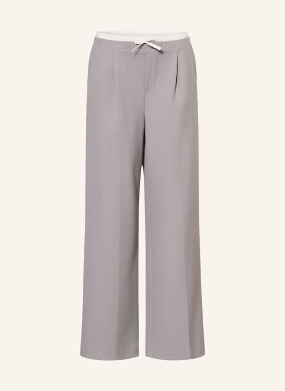 GARCIA Pantaloni GRI / ALB