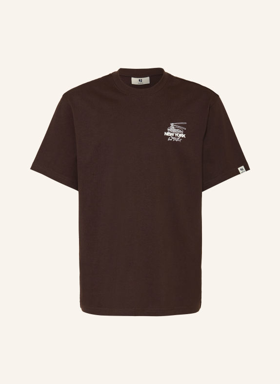 GARCIA T-shirt MARRON FONCÉ