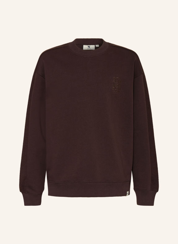 GARCIA sweatshirt DARK BROWN