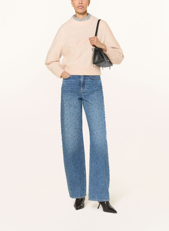 DRYKORN Straight jeans MEDLEY med nitter 3600 blau