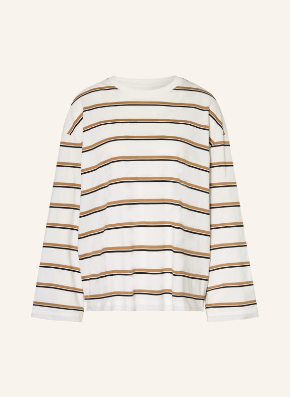 ARKET Longsleeve WEISS / BRAUN / SCHWARZ