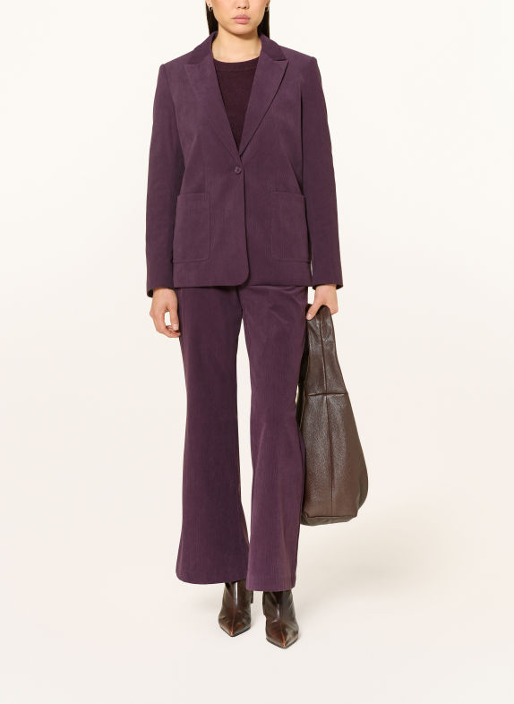 MARC AUREL Cordblazer DUNKELLILA