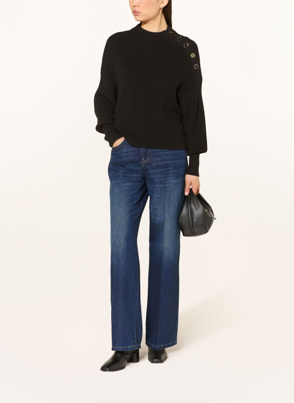 MARC AUREL Pullover SCHWARZ