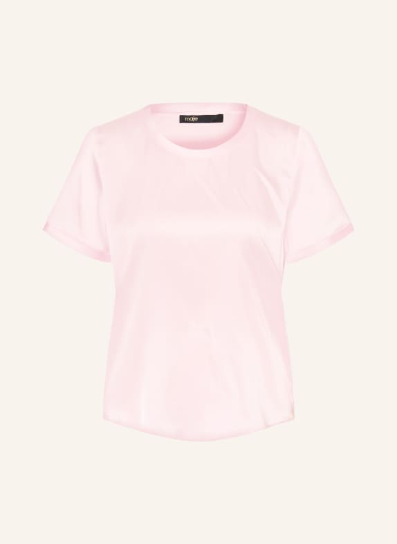 maje Blusenshirt aus Seide ROSA