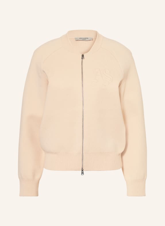 ALLSAINTS Veste sweat SONNY BEIGE