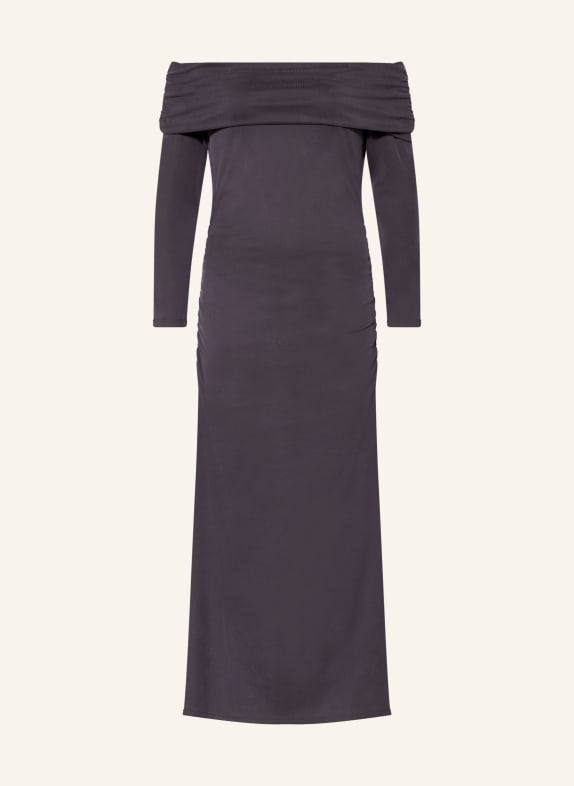 ba&sh Off-Shoulder-Kleid BETTINA DUNKELBLAU