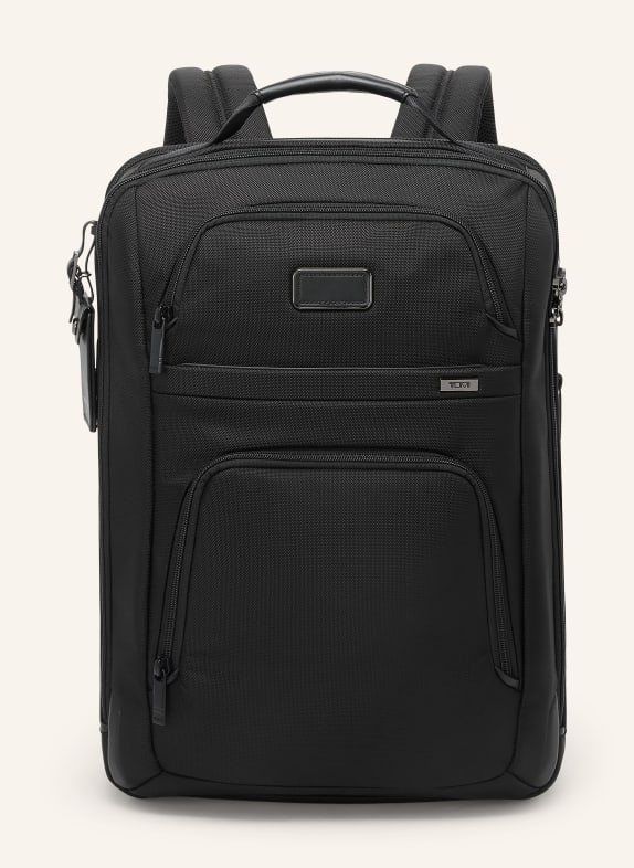 TUMI ALPHA Rucksack LARGE EXPANDABLE mit Laptop-Fach SCHWARZ