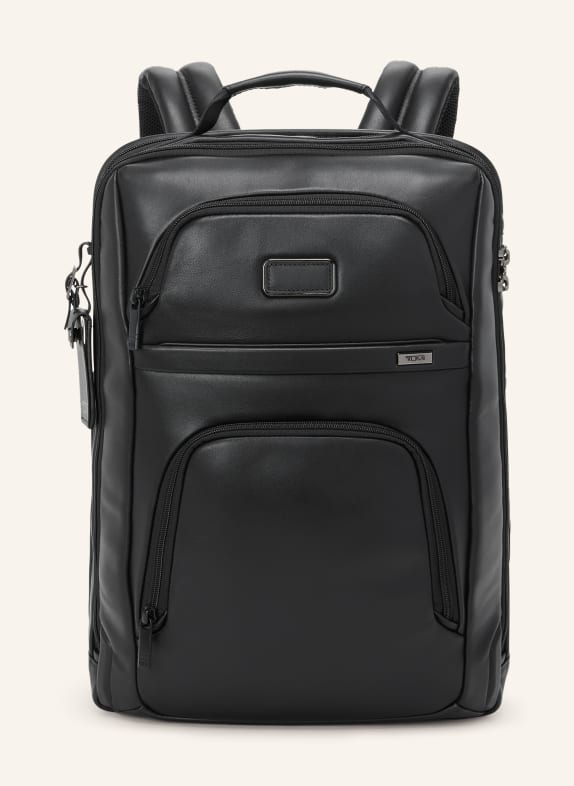 TUMI ALPHA Rucksack LARGE EXPANDABLE mit Laptop-Fach SCHWARZ / PLATIN