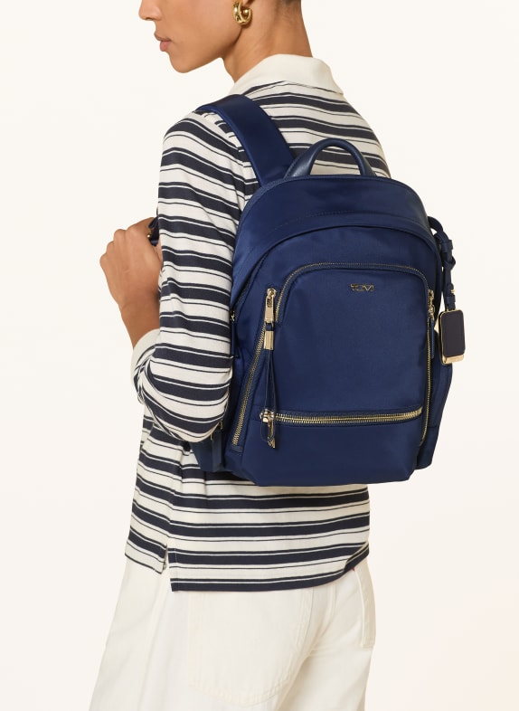 TUMI VOYAGEUR Rugzak CELINA MEDIUM met laptopvak DONKERBLAUW