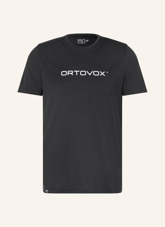 ORTOVOX T-shirt 150 COOL BRAND TS ZWART