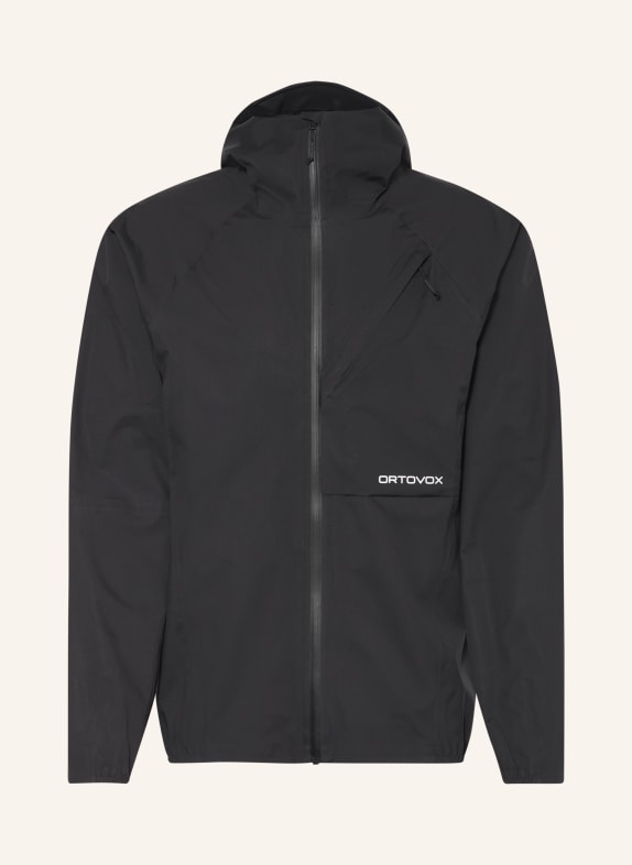 ORTOVOX Hardshell-jas TRACE 2.5L ZWART