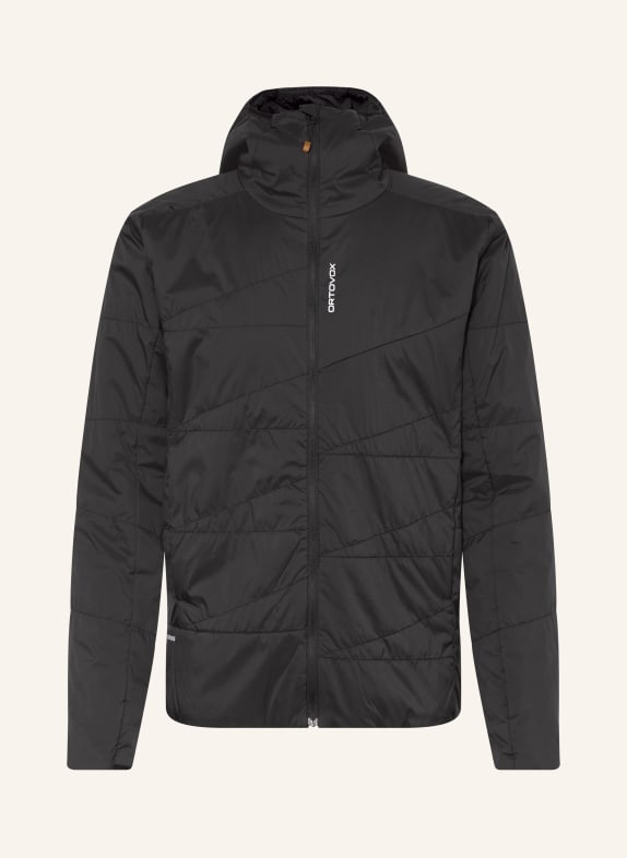 ORTOVOX Gewatteerd jacke SWISSWOOL PIZ DUAN JACKET ZWART