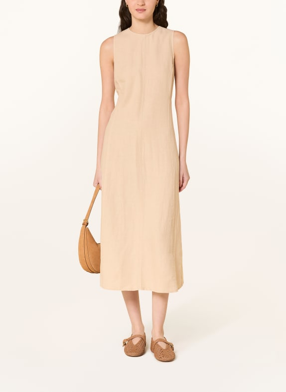 Marc O'Polo Leinenkleid CAMEL
