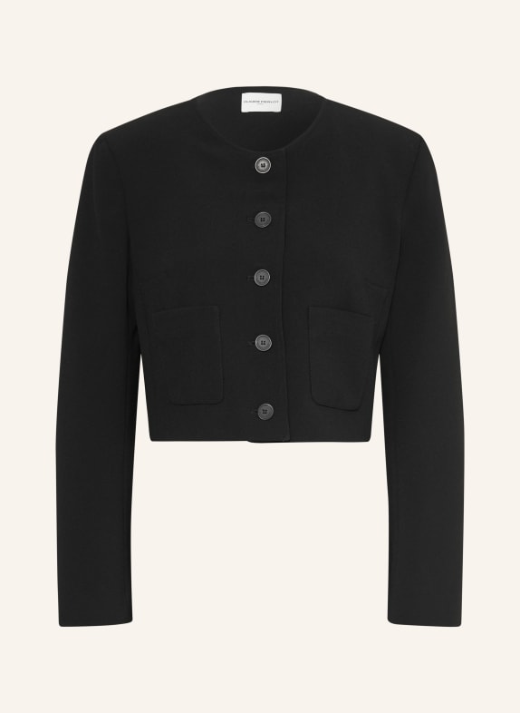 CLAUDIE PIERLOT Kastenjacke SCHWARZ