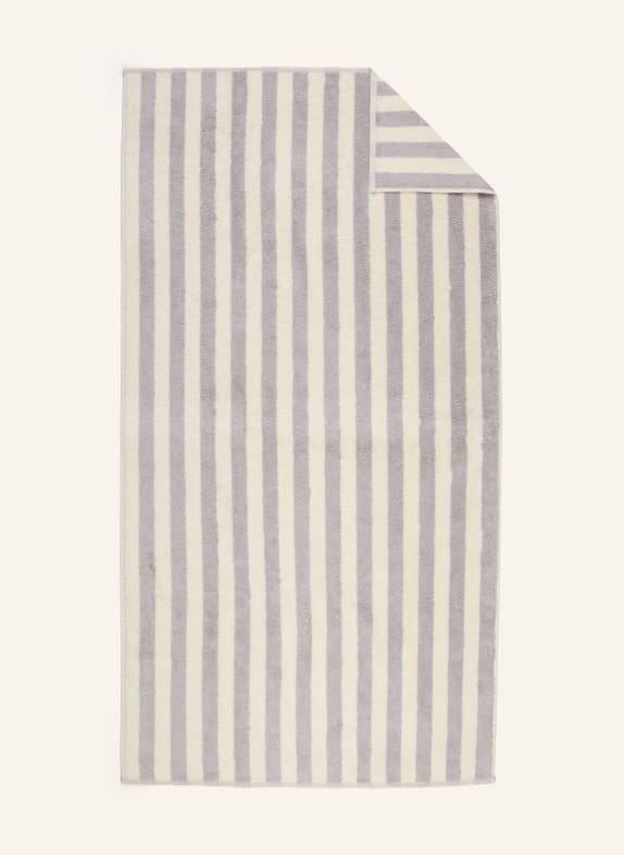 Cawö Douchehanddoek BOLD GRIJS / CRÈME