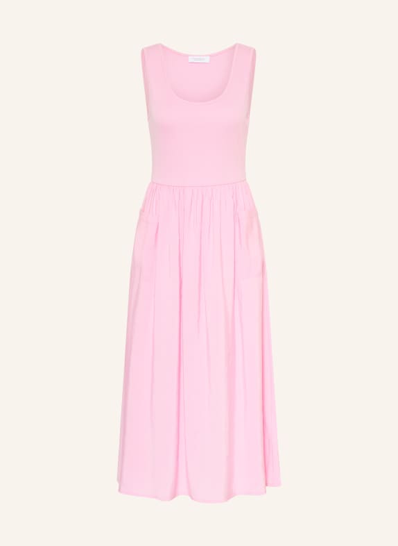 Rich & Royal Kleid im Materialmix ROSA