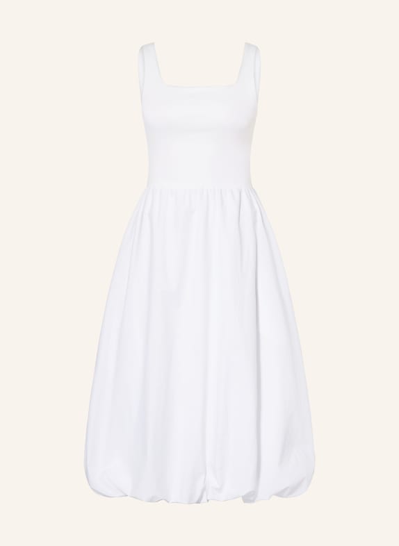 Rich & Royal Kleid im Materialmix WEISS