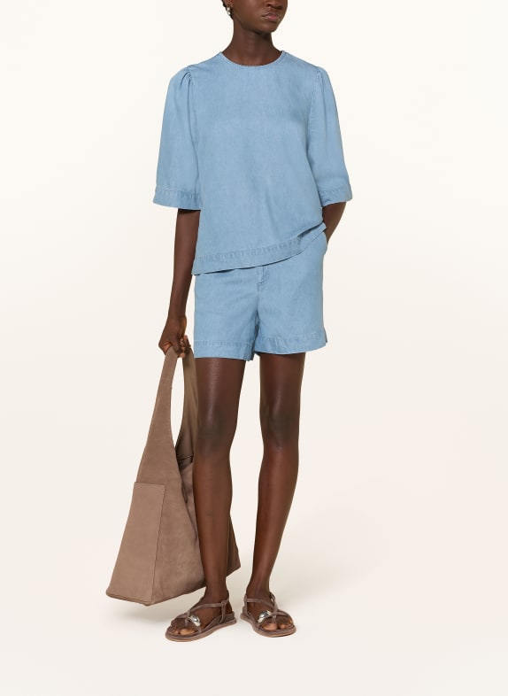 Rich & Royal Shorts in denimlook LICHTBLAUW