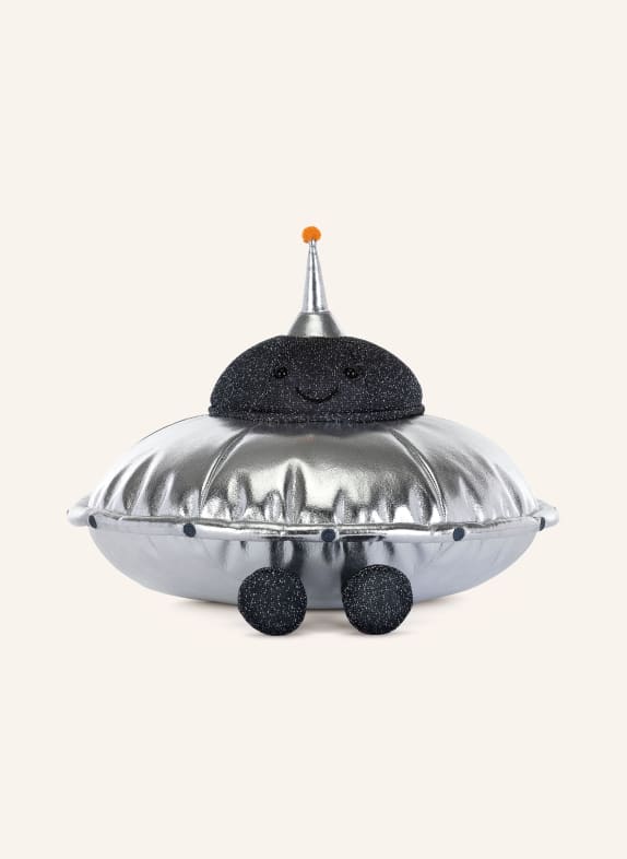 Jellycat Pluszowa zabawka AMUSEABLES JELLYSAUCER SREBRNY / POMARAŃCZOWY / CZARNY