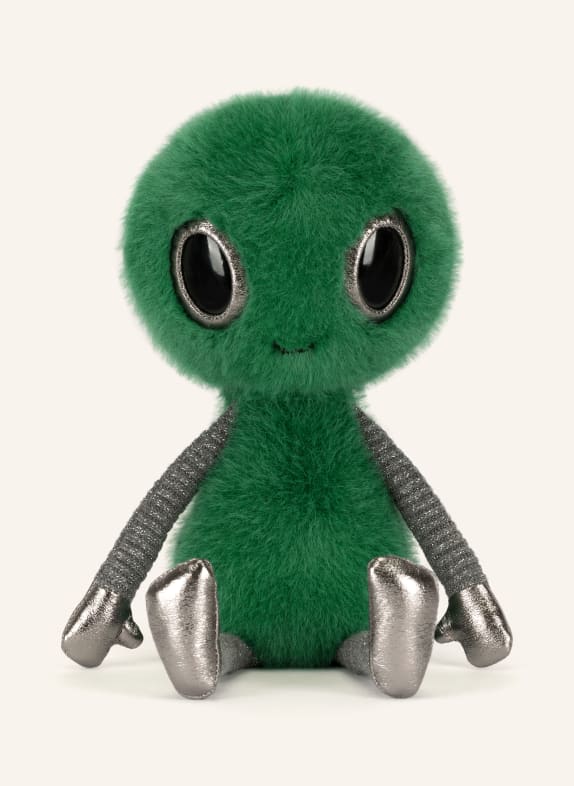 Jellycat Plyšová hračka ZYLLAN ALIEN TMAVĚ ZELENÁ / STŘÍBRNÁ