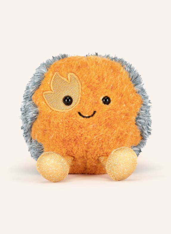 Jellycat Plyšová hračka AMUSEABLES SPACE COMET ORANŽOVÁ / ŠEDÁ