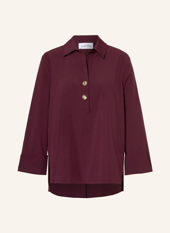 Joseph Ribkoff Blus med 3/4-ärmar MÖRKRÖD