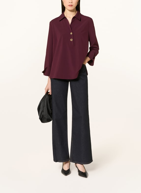 Joseph Ribkoff Blouse met 3/4-mouwen DONKERROOD