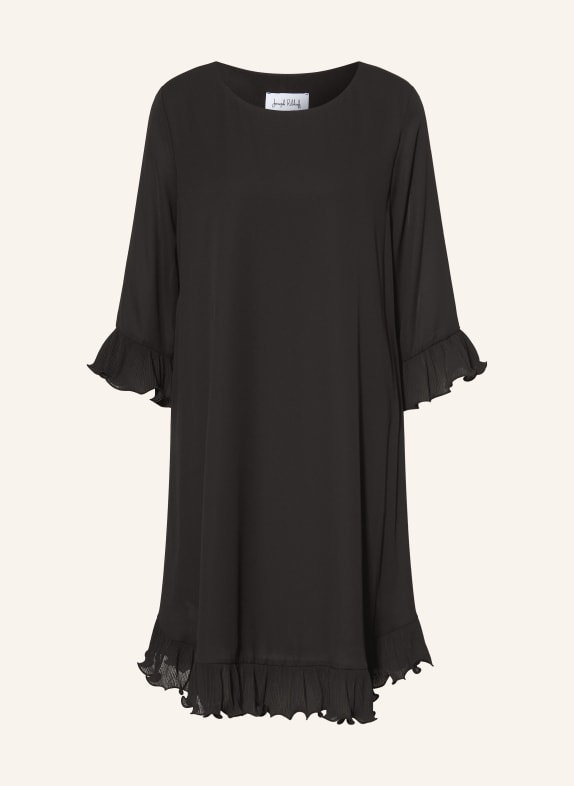 Joseph Ribkoff Robe à manches 3/4 et volants NOIR