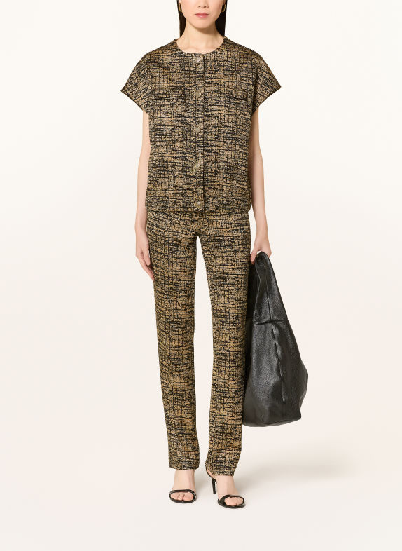 Joseph Ribkoff Sweatweste BEIGE / SCHWARZ