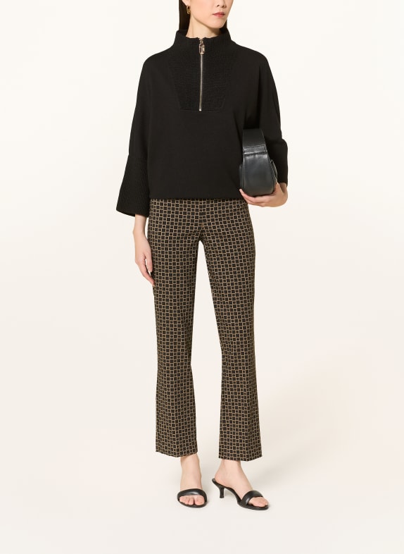 Joseph Ribkoff broek TAUPE / ZWART