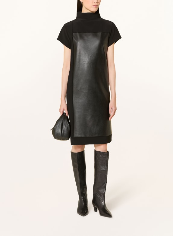 Joseph Ribkoff Robe en mélange de matières NOIR