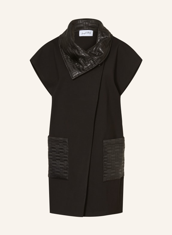 Joseph Ribkoff jersey vest BLACK