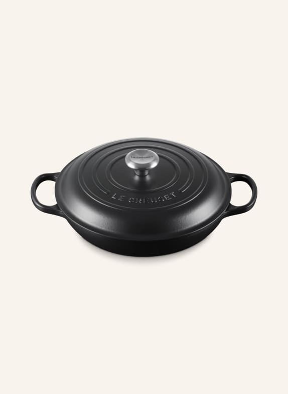 LE CREUSET Braadpan GOURMET MATTE BLACK