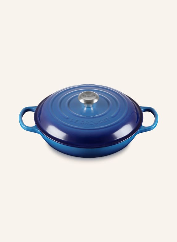 LE CREUSET Braadpan GOURMET AZURE BLUE