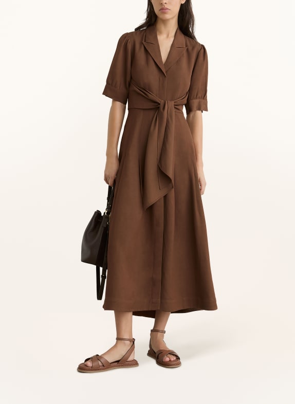 REISS Kleid TESSERA BRAUN
