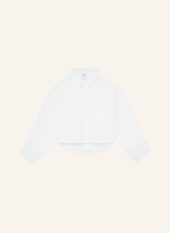 REISS Hemdbluse SOLENGE mit 3/4-Arm WEISS