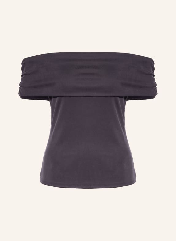 ba&sh Off-Shoulder-Top BENE DUNKELBLAU