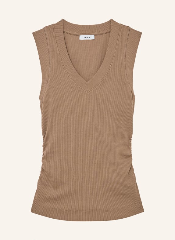 REISS Top SANDY BROWN