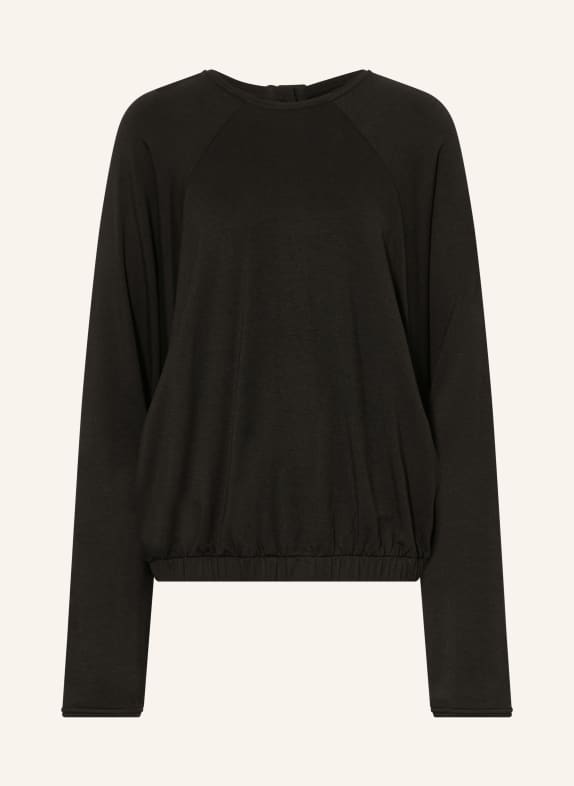 black palms Oversized blouse BRIONA ZWART