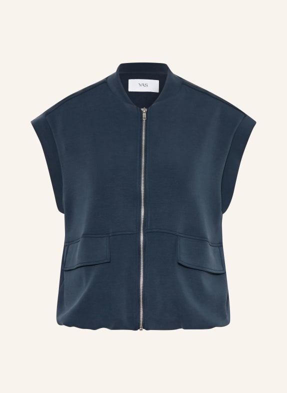 Y.A.S. sweat vest DARK BLUE