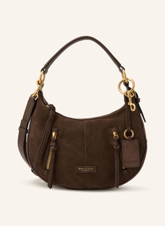 Marc O'Polo schoudertas MARRON FONCÉ / GOUD