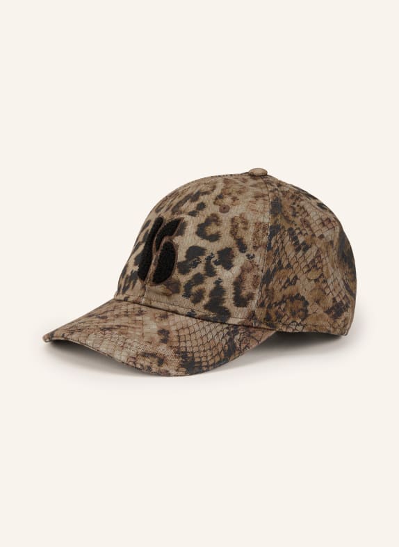 ba&sh Čepice HONI KHAKI / TMAVĚ HNĚDÁ