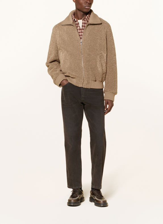 DRYKORN Teddyfell-Jacke GRALON HELLBRAUN