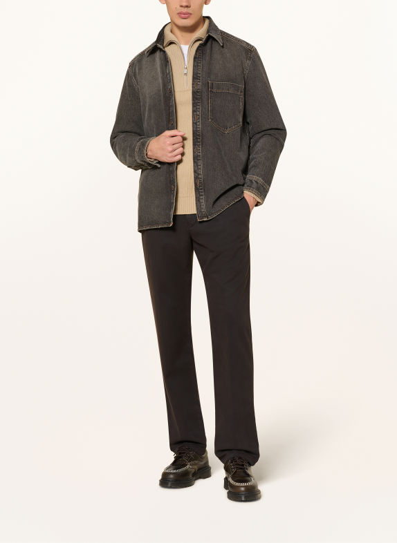DRYKORN Veste en jean DIEGGO GRIS FONCÉ