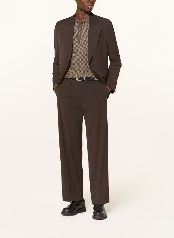 DRYKORN Broek NODACO Regular Fit MARRON FONCÉ