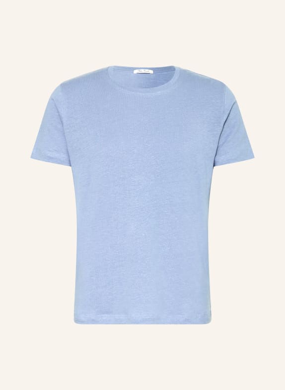 Stefan Brandt ENNO linen T-shirt LIGHT BLUE