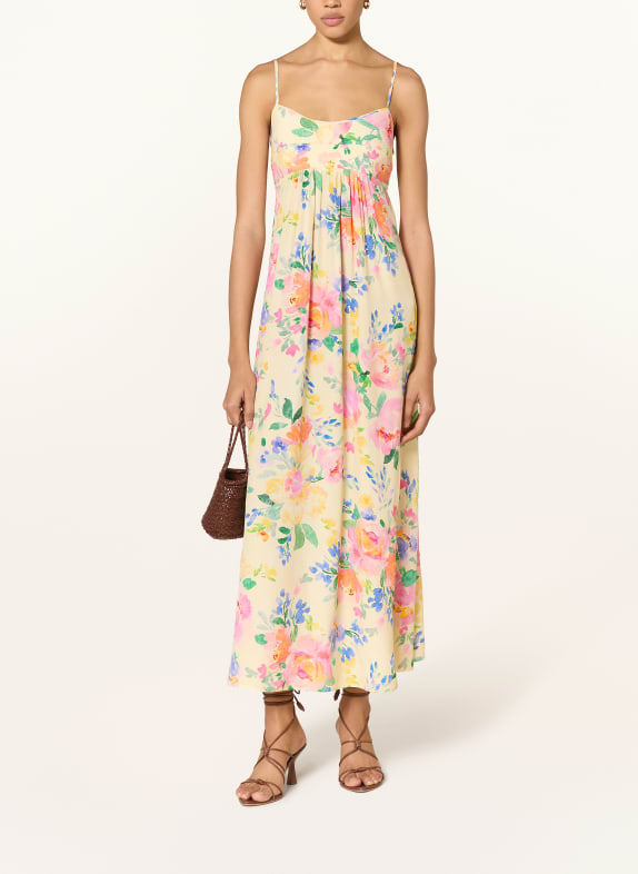 MARYAN MEHLHORN Strandkleid HELLGELB / PINK / BLAU