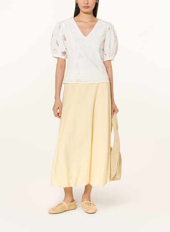 Phase Eight Blouse MARINA met opengewerkte kant ECRU